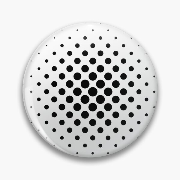 Item preview, Radial Halftone Clock designed and sold by AntonPrints.