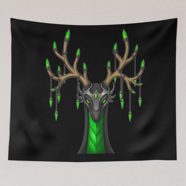 Item preview, Crystal Dragon - Void Dragon Series designed and sold by EMBERFLOWARTWORKS.