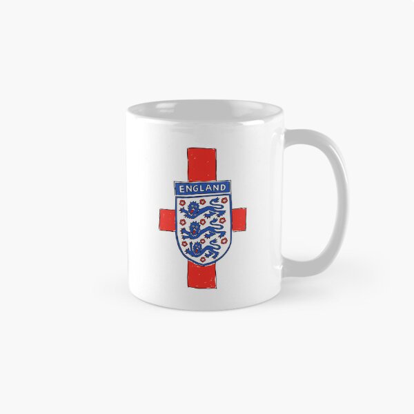 Aperçu de l'œuvre Drapeau et armoiries de l'Angleterre créée et vendue par Kaigorshirts.