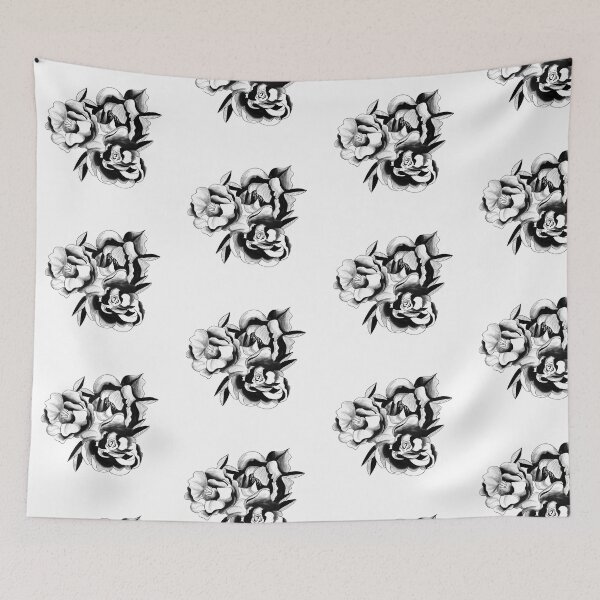 Item preview, Tatuaje floral designed and sold by DrawnbyJtaylor.