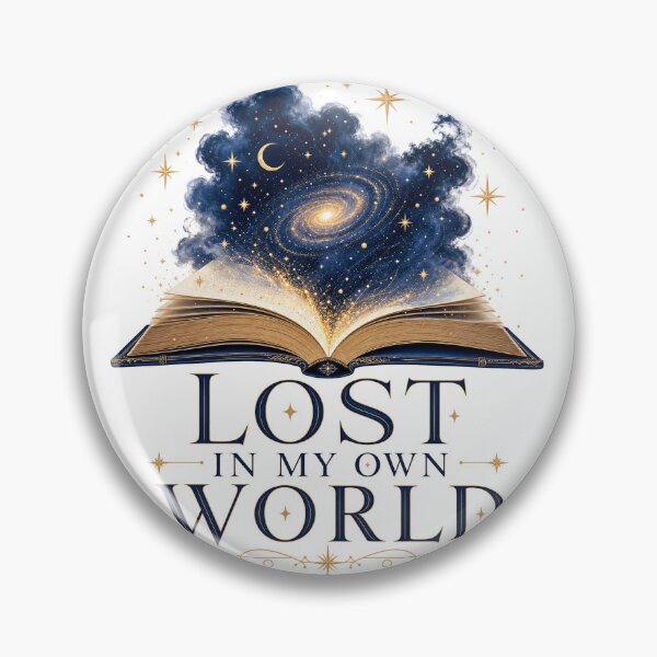 Item preview, LOST IN MY OWN WORLD Galaxy Book | Aesthetic Reading Design designed and sold by Ahmed Nedji.
