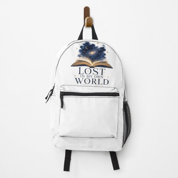 Item preview, LOST IN MY OWN WORLD Galaxy Book | Aesthetic Reading Design designed and sold by Ahmed Nedji.