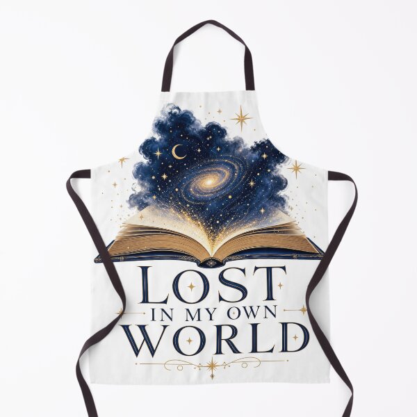 Item preview, LOST IN MY OWN WORLD Galaxy Book | Aesthetic Reading Design designed and sold by Ahmed Nedji.