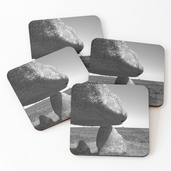 Item preview, Lanyon Quoit, Madron, in Cornwall. Photograph in Black and White designed and sold by Postcards From The Dark Side .