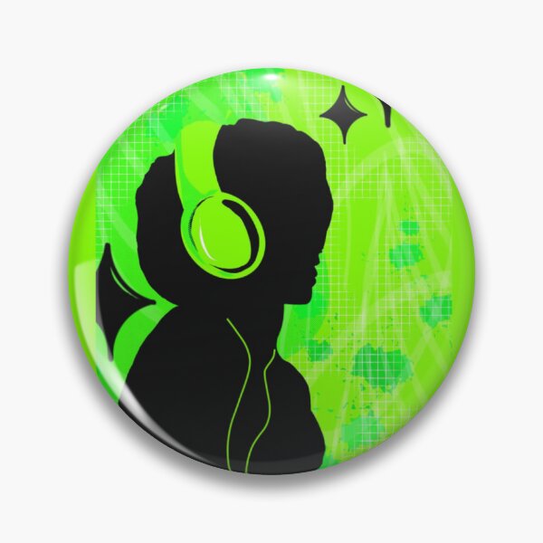 Item preview, GREEN - SILHOUETTE - SUMMER VIBES designed and sold by sereneonthemoon.