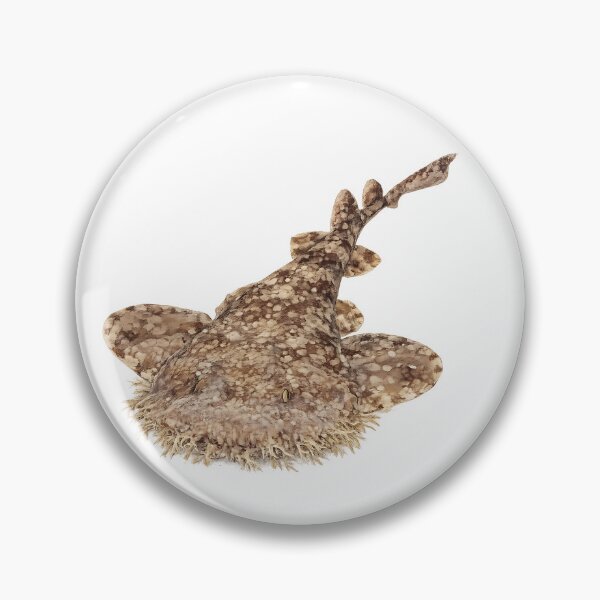Item preview, Wobbegong Carpet Shark Watercolour Illustration designed and sold by Jaruart.