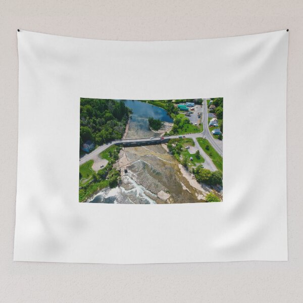 Item preview, Arial view of a river on a sunny day designed and sold by Josef Pittner.