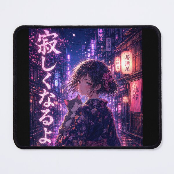 Item preview, (Sabishiku naru yo) “I’ll miss you” - Cat lovers - Anime lovers- Japanese style designed and sold by Substance_life.