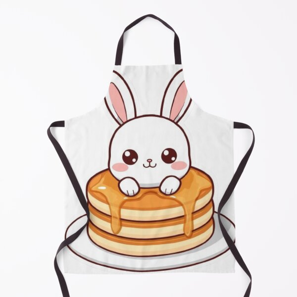 Item preview, Kawaii Pancake Bunny | Cute Breakfast Rabbit Sticker designed and sold by Stylestickers55.