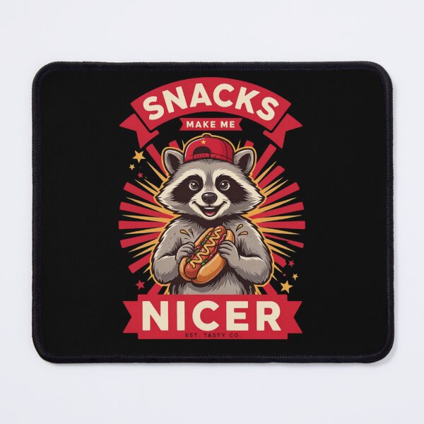 Item preview, Snacks Make Me Nicer designed and sold by Naitsebas.