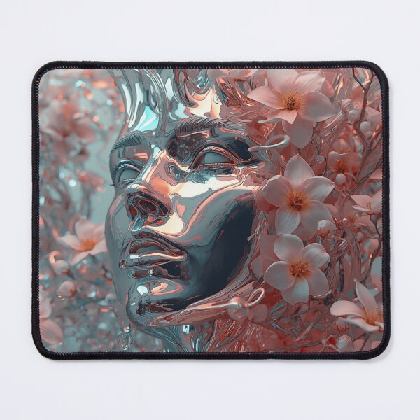 Item preview, ArtSurrealMetallicFloral designed and sold by Artrendzs.