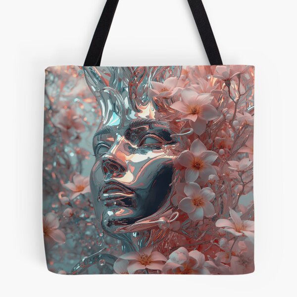 Item preview, ArtSurrealMetallicFloral designed and sold by Artrendzs.