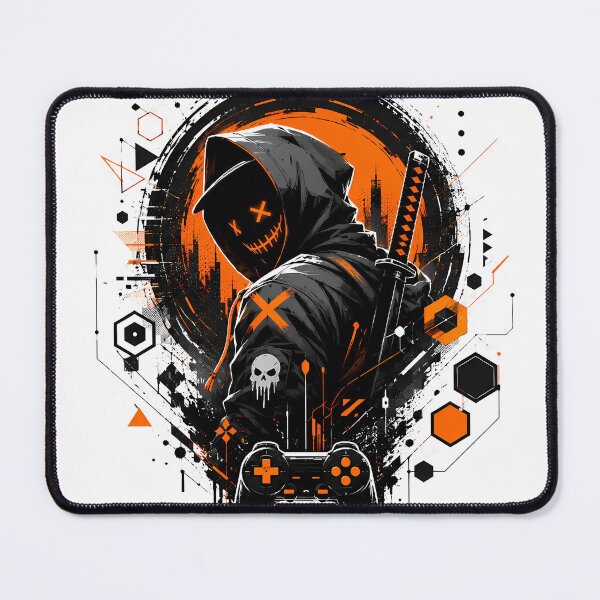 Item preview, Cyberpunk Gamer Ninja designed and sold by SupernovaNote.