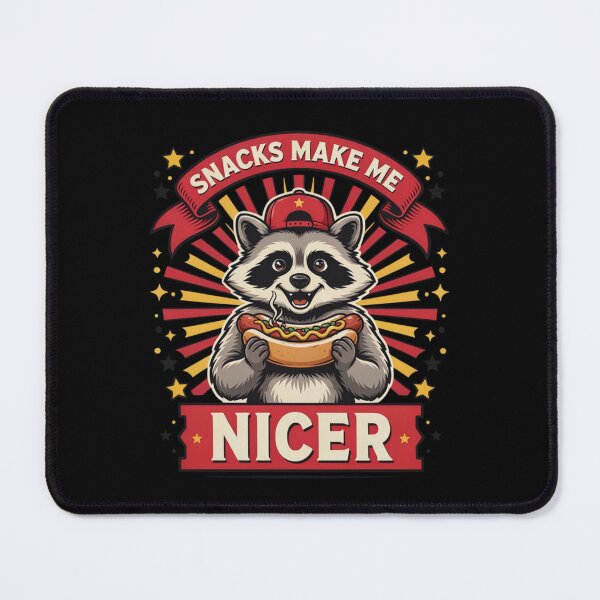 Item preview, Snacks Make Me Nicer designed and sold by Naitsebas.