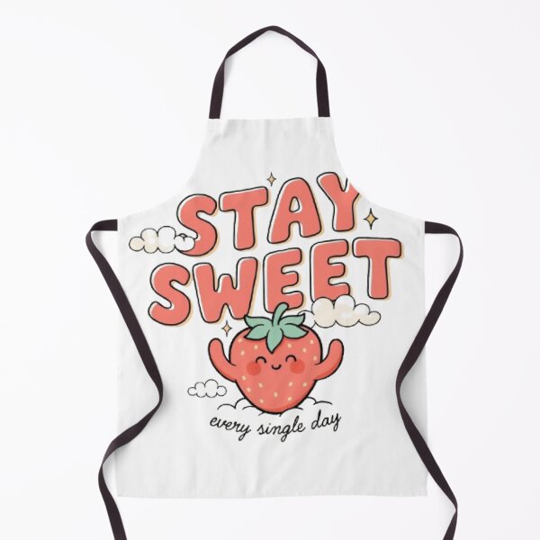 Item preview, Stay Sweet | Cute Kawaii Strawberry Typography T-Shirt | Positive Aesthetic Design designed and sold by Faisal  Shah.