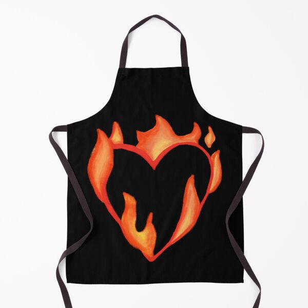 Item preview, Emoticono de corazón de fuego designed and sold by Ember-and-Ivy.
