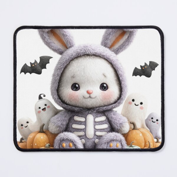 Item preview, Cute Skeleton Bunny Halloween designed and sold by LovePrintArt.