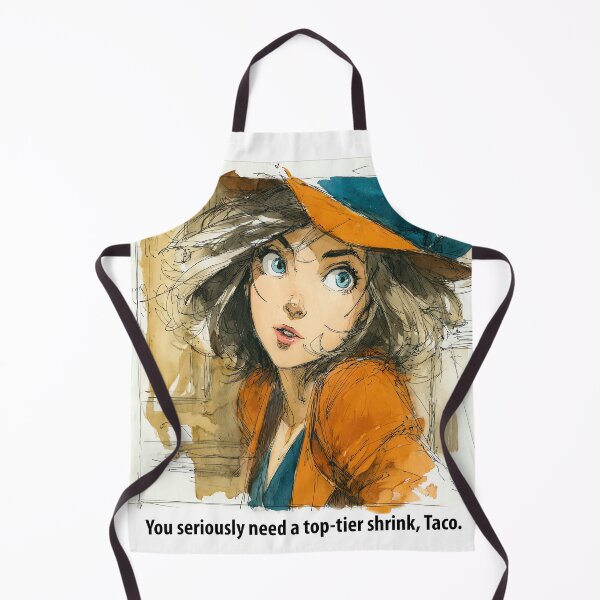 Item preview, “You seriously need a top-tier shrink, Taco.” designed and sold by Banal25.