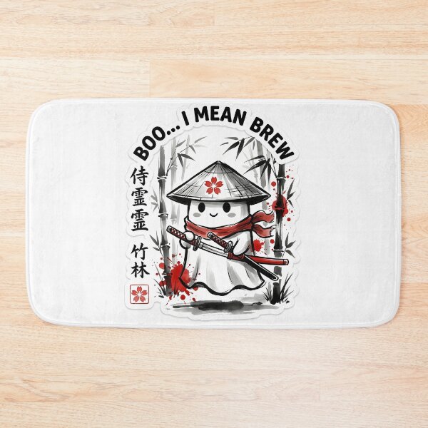 Item preview, Boo... I Mean Brew Samurai Ghost designed and sold by SupernovaNote.
