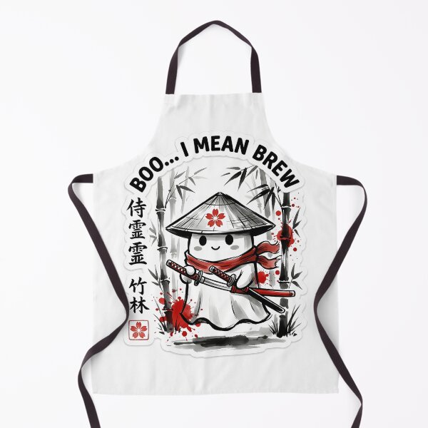 Item preview, Boo... I Mean Brew Samurai Ghost designed and sold by SupernovaNote.