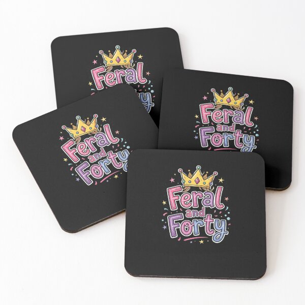 Item preview, Feral and Forty 40th Celebration Design designed and sold by snowry.