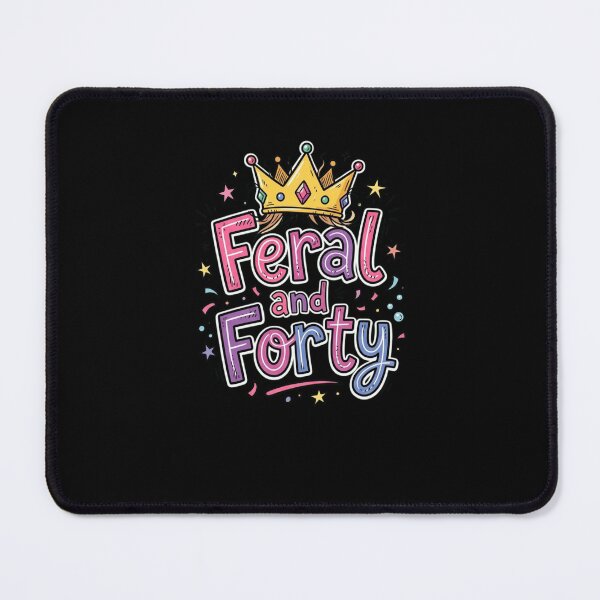 Item preview, Feral and Forty 40th Celebration Design designed and sold by snowry.