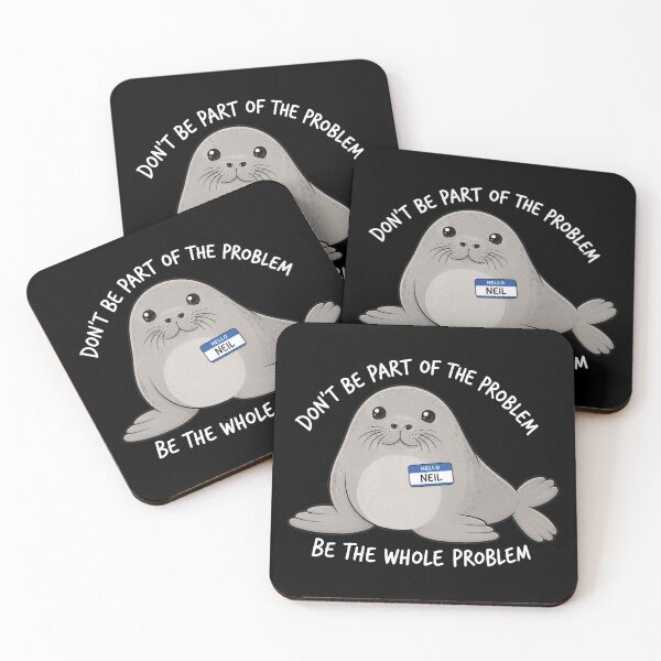 Item preview, Neil the Seal, The Whole Problem designed and sold by OndaLifeCo.