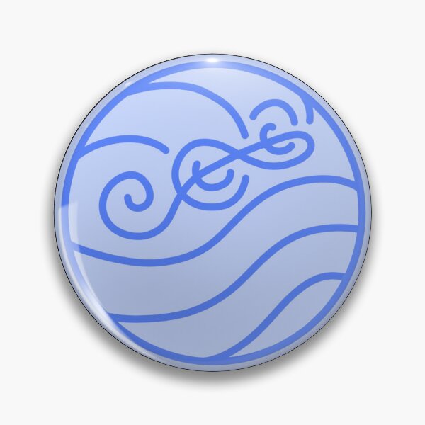Item preview, Water Tribe Treble Clef designed and sold by 88cranes.