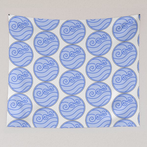Item preview, Water Tribe Treble Clef designed and sold by 88cranes.