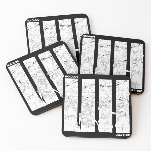 Item preview, Hololive Justice | White designed and sold by 90Percent.