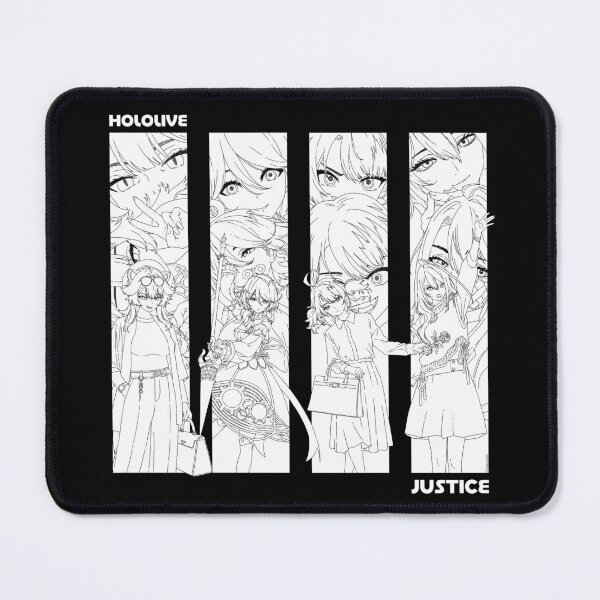 Artikelvorschau, Hololive Justice | Weiß entworfen und verkauft von 90Percent.