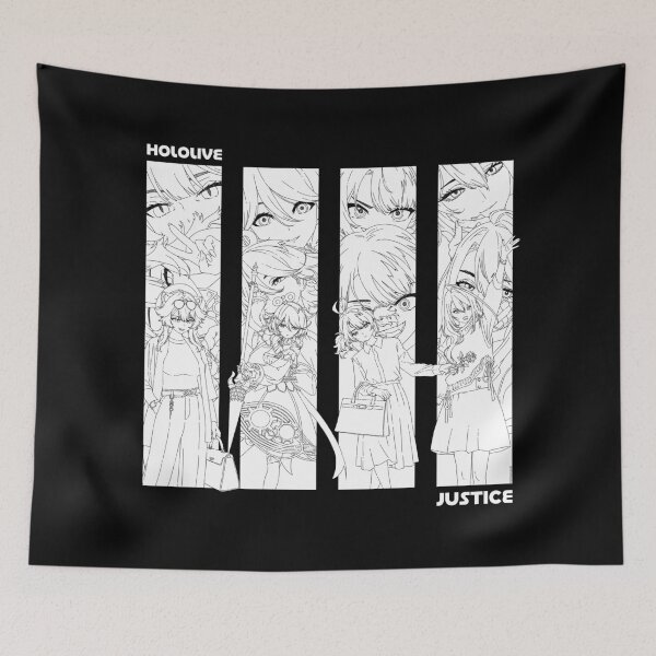 Item preview, Hololive Justice | White designed and sold by 90Percent.