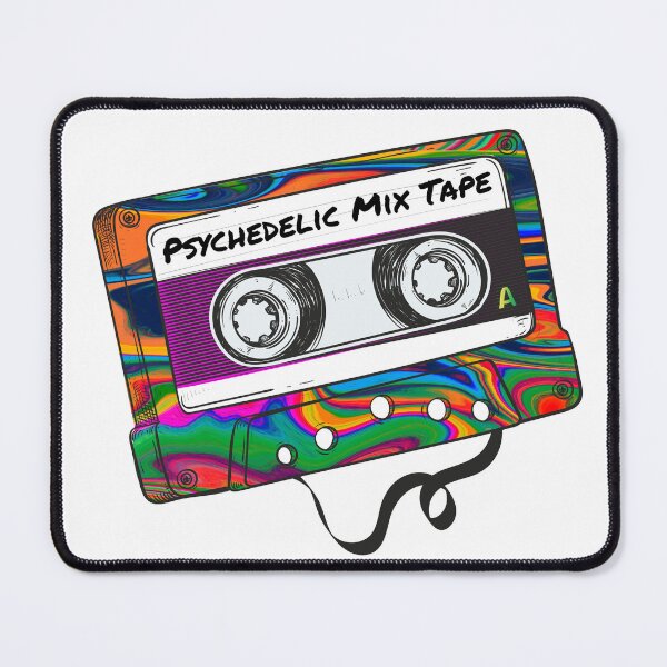 Item preview, Psychedelic Mix Tape Retro Cassette designed and sold by Deviant Logic Design.