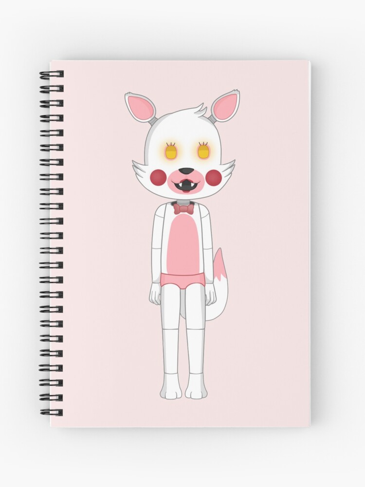 FNAF Plush Foxy Spiral Notebook for Sale by Amberlea-draws