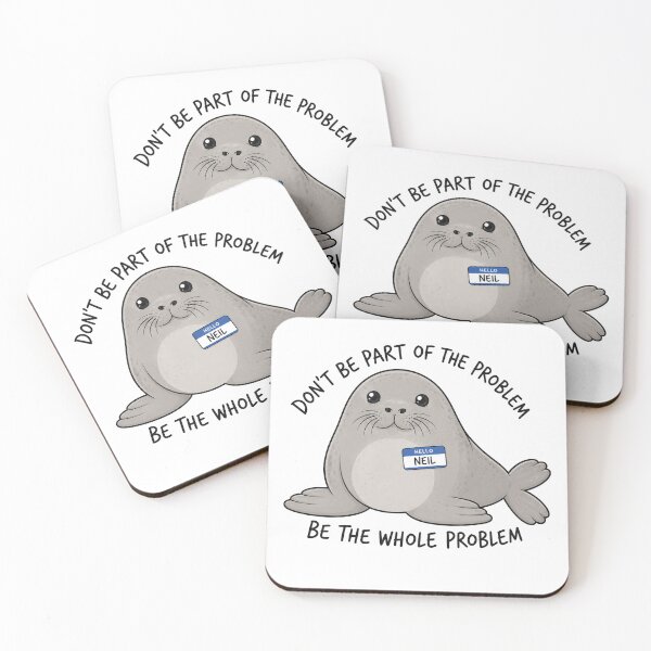 Item preview, Neil the Seal, The Whole Problem 2 designed and sold by OndaLifeCo.