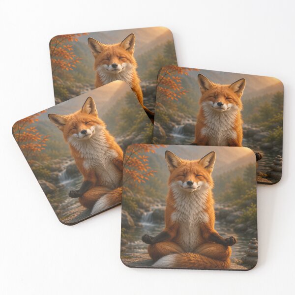 Item preview, Meditating Fox designed and sold by hyperbeast store.
