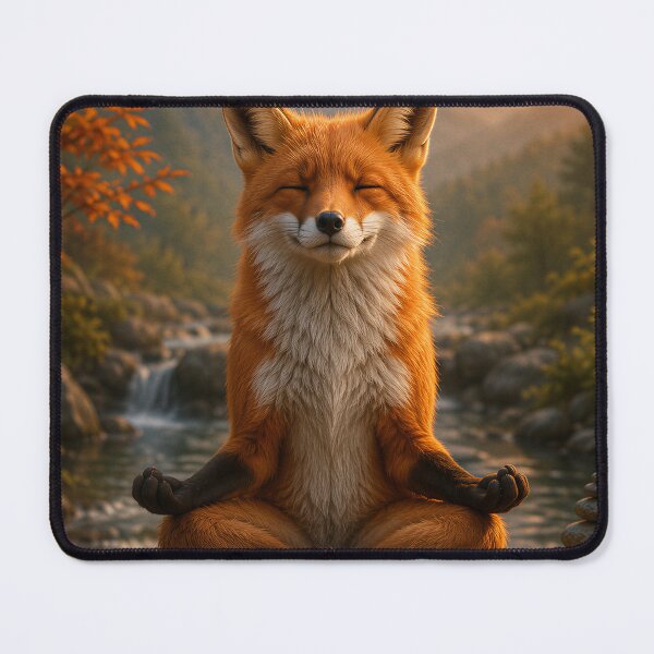 Item preview, Meditating Fox designed and sold by hyperbeast store.