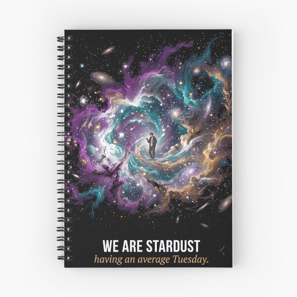 Item preview, We Are Stardust Having An Average Tuesday – Funny Space Existential Humor Gift designed and sold by Velustro Shop.