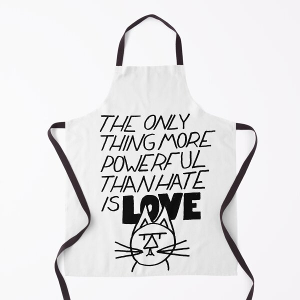 Item preview, FeltTipCat - The only thing more powerful than hate is love designed and sold by felttipcat.