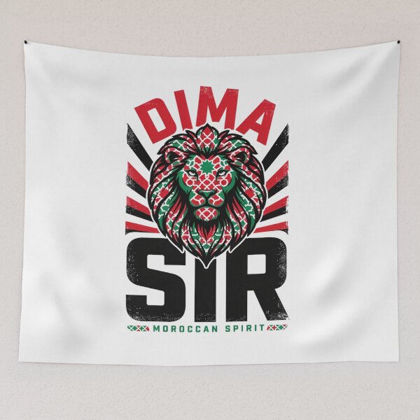 Item preview, DIMA SIR Moroccan Atlas Lion Vintage Pride Design designed and sold by arabiw.