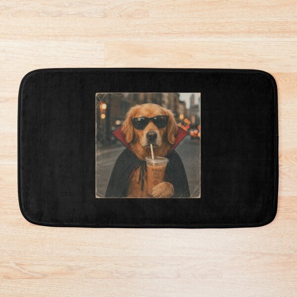 Item preview, Golden Retriever Halloween Fall Pumpkin Spice Vampire  designed and sold by clothesy7.