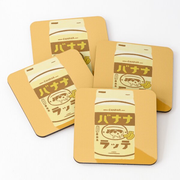 Item preview, Retro Japanese Banana Drink Illustration designed and sold by MariOyama.