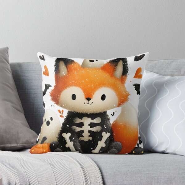 Item preview, Cute Skeleton Fox Halloween designed and sold by LovePrintArt.