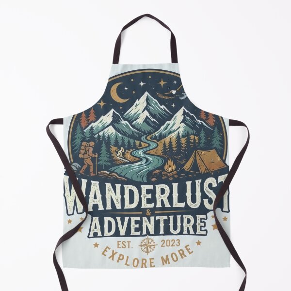 Item preview, Wanderlust and Adventure Mountain Landscape designed and sold by mdsakibhossain.