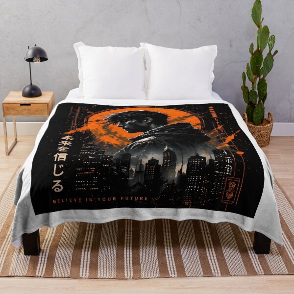 Item preview, Believe in Your Future Cyberpunk Art designed and sold by SupernovaNote.