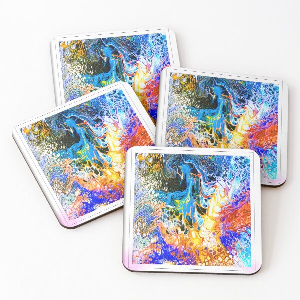 Item preview, Abstract Expressionist Acrylic Painting, Digital Art designed and sold by AMacGPhilly.