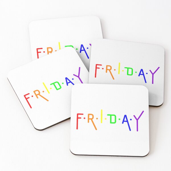 Item preview, Lettering Design Friday in Rainbow Colors designed and sold by Noydee Red Salavan.