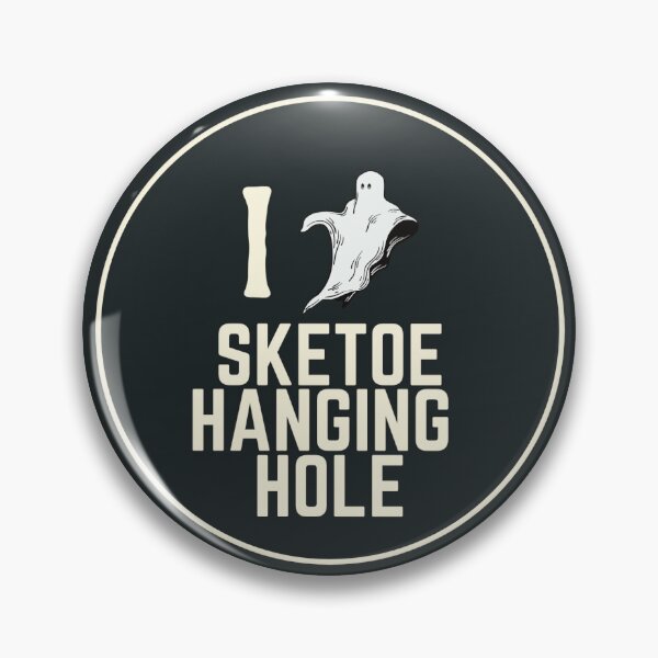 Item preview, I Love Sketoe Hanging Hole Souvenir Bumper Sticker designed and sold by GhostlyWorld.