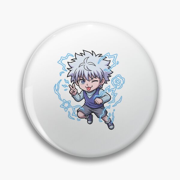 Item preview, Chibi Lightning Speed Speedster - Electric Blue Aura Graphic designed and sold by lamiarte.