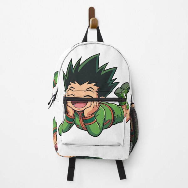 Item preview, Chibi Anime Fighter Orange Flame Fist - Green Combat Uniform designed and sold by lamiarte.